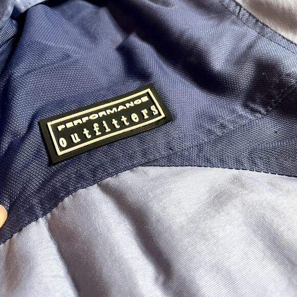 PERFORMANCE OUTFITTERS Vintage Blue Heavyweight Jacket Snow Quilted Large - Picture 3 of 6